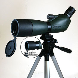 Barr & Stroud Sahara 15-45 x 60 tubkikare & stativpaket (scope & tripod kit)